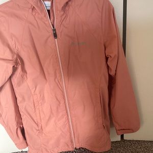 Columbia Switchback Long Rain Jacket: XS, Like New.